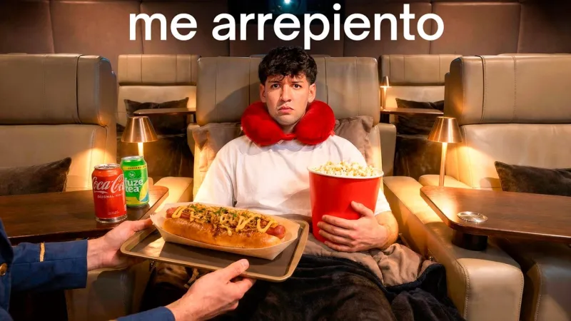 Vídeo de YouTube para LUIS LUCEÑO: 100 Horas Probando Todos los Precios de Cine